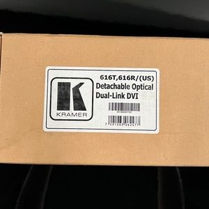 Kramer 616t 616R  detachable Dual  LINk DVI